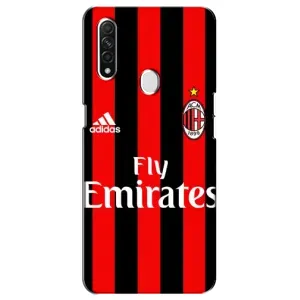 Чохли для Oppo A31 (VPrint) - Футбольні клуби (Milan)
