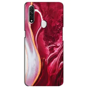 Чохол з принтом «Мрамор червоний» для OPPO A31