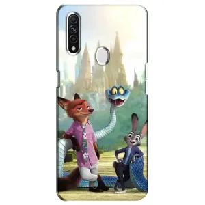 Чохол Зоотрополіс на Oppo A31 (Герої мультфільму Зоотрополіс)