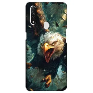 Чохол з картинкою 'Хижаки' для Oppo A31 (Орел у польоті)