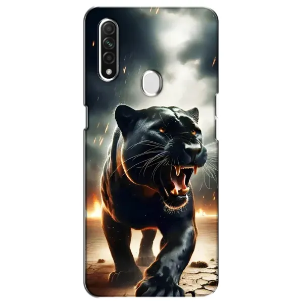 Чохол з принтом «Чорна пантера» для OPPO A31