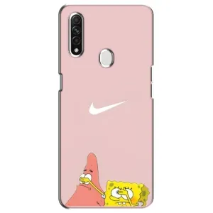 Чохол з принтом «Патрік і Губка» для OPPO A31