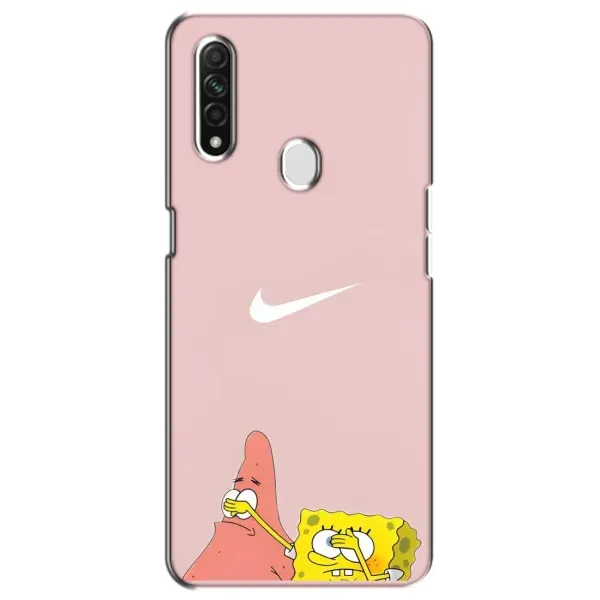 Чохол з принтом «Патрік і Губка» для OPPO A31
