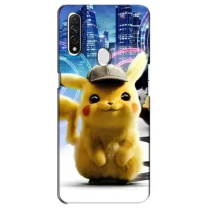Чохол з принтом «Пікачу в місті» для OPPO A31