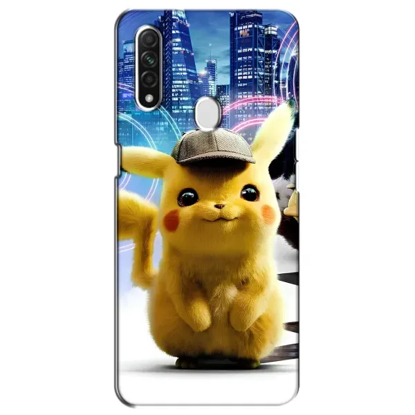 Чохол з принтом «Пікачу в місті» для OPPO A31