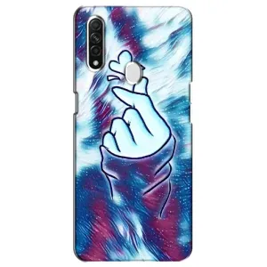 Чохол з принтом «Радужне серце» для OPPO A31