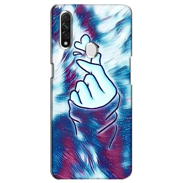 Чохол з принтом «Радужне серце» для OPPO A31