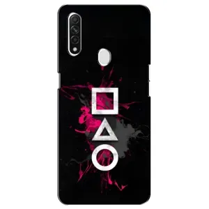 Чохол Гра в кальмара для Oppo A31 (Символи Гра кальмара)