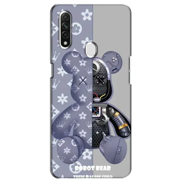 Чохол з принтом «Робот Медведик» для OPPO A31