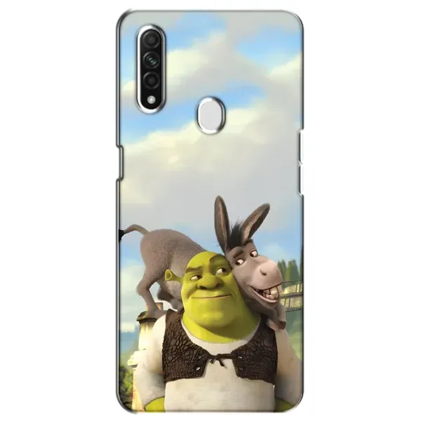 Чохол з принтом «Шрек та Осел» для OPPO A31