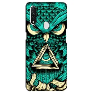Чохол з принтом «Сова з оком» для OPPO A31