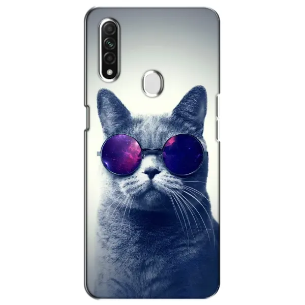 Чохол з принтом «Стильний кіт» для OPPO A31 Чохол з принтом «Стильний кіт» для OPPO A31