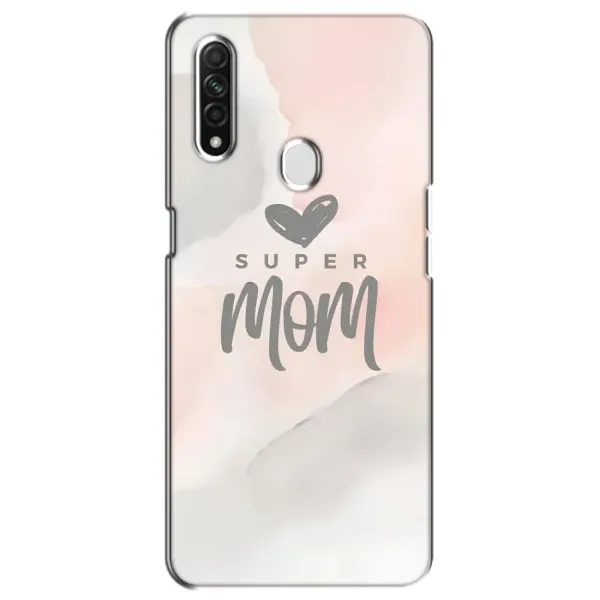 Чохол з принтом «Супер мама» для OPPO A31