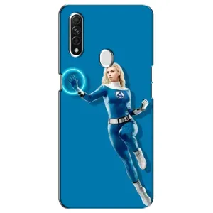 Чохол з принтом Фантастична четвірка для Oppo A31 (Сью Сторм політ)