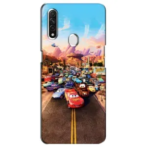 Силіконовий чохол Маквін для Oppo A31 (Тачки на трасі)