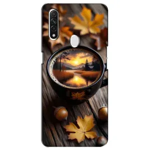 Чехол с принтом «Темный кофе» для OPPO A31