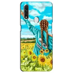 Чохол для Патріота України Oppo A31 - (AlphaPrint) (Україночка)