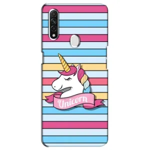 Чохол для ОППО А31 - (Єдинорожки - Новинки) (AlphaPrint) (Unicorn)