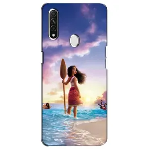 Чохол з мультфільмом Ваяна Oppo A31 (Моана з веслом)