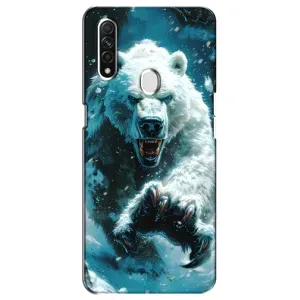 Чохол з картинкою 'Хижаки' для Oppo A31 (Полярний ведмідь)