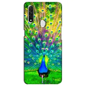 Чохол з принтом «Яскравий Павлин» для OPPO A31