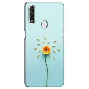 Чохли з квітами для Oppo A31 (VPrint) (Жовта квітка)