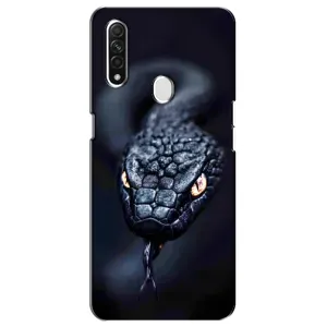 Чохол з картинкою 'Хижаки' для Oppo A31 (Чорна змія)