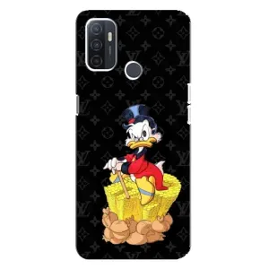 Чехли для Oppo A32 - Скрудж МакДак Louis Vuitton (PREMIUMPrint) (Богатство Макдака)