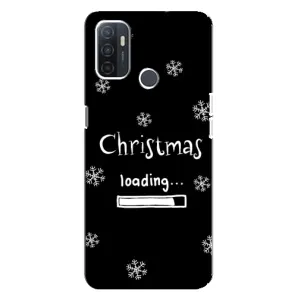 Рождественские, Праздничные Чехлы для Оппо А32 (Christmas loading)