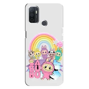 Чехол с принтом «Фон Лабубу» для OPPO A32