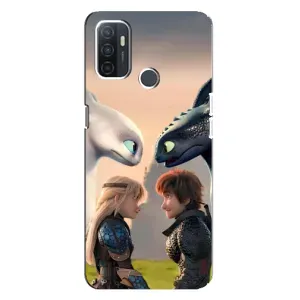 Чохол як приборкати дракона на Oppo A32 (Гикавка і Астрід)