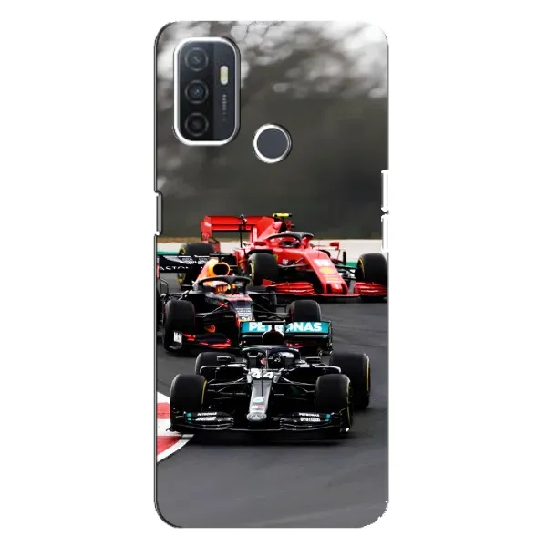 Чохол з принтом «Гонка Формула 1» для OPPO A32 Чохол з принтом «Гонка Формула 1» для OPPO A32