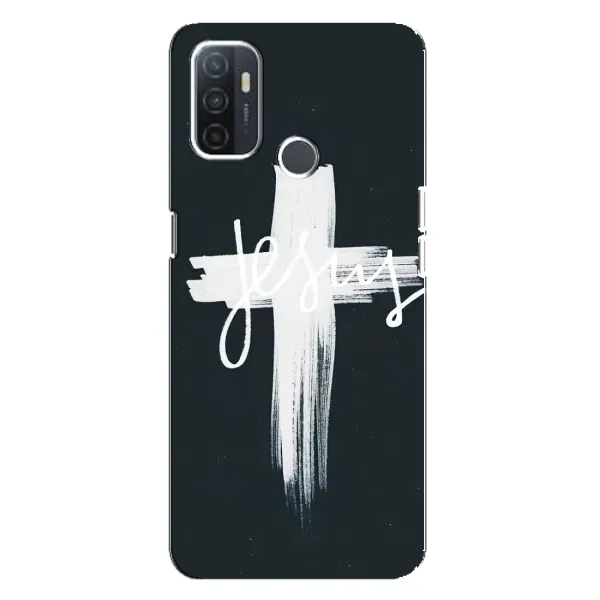 Чохол з принтом «Ісус» для OPPO A32