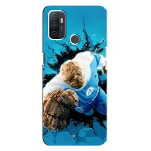 Чохол з принтом Фантастична четвірка для Oppo A32 (Істота Фантастична Четвірка)