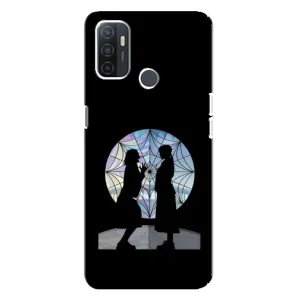 Чохли Венсдей на Oppo A32 Уенсдей (AlphaPrint) (кімната Венздей)