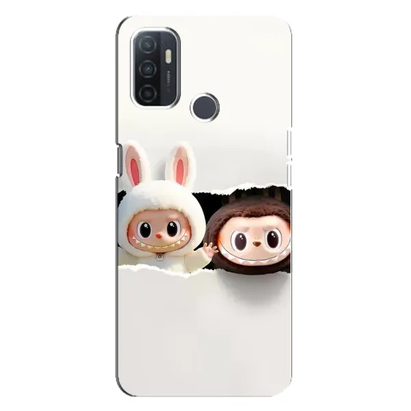 Чехол с принтом «Лабубу» для OPPO A32 Чехол с принтом «Лабубу» для OPPO A32