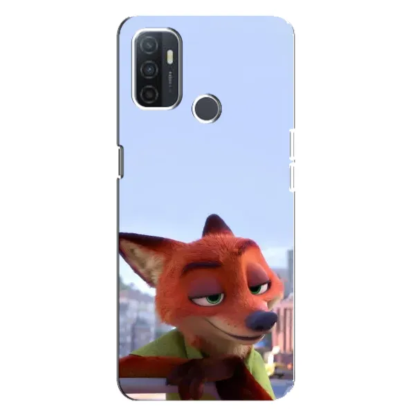 Чохол з принтом «Лис Нік» для OPPO A32 Чохол з принтом «Лис Нік» для OPPO A32