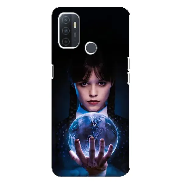 Чохол з принтом «Магічна сфера Венздей» для OPPO A32 Чохол з принтом «Магічна сфера Венздей» для OPPO A32