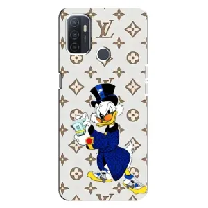 Чехли для Oppo A32 - Скрудж МакДак Louis Vuitton (PREMIUMPrint) (Макдак на стилі)