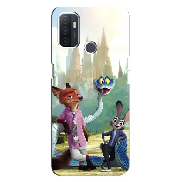 Чохол з принтом «Герої мультфільму Зоотрополіс» для OPPO A32 Чохол з принтом «Герої мультфільму Зоотрополіс» для OPPO A32