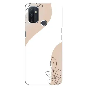 Чехол с принтом «Нюдовая веточка абстракция» для OPPO A32
