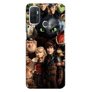 Чохол як приборкати дракона на Oppo A32 (Персонажі дракона)