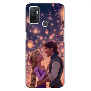 Чохол Рапунцель для Oppo A32 (Принцеса та принц)