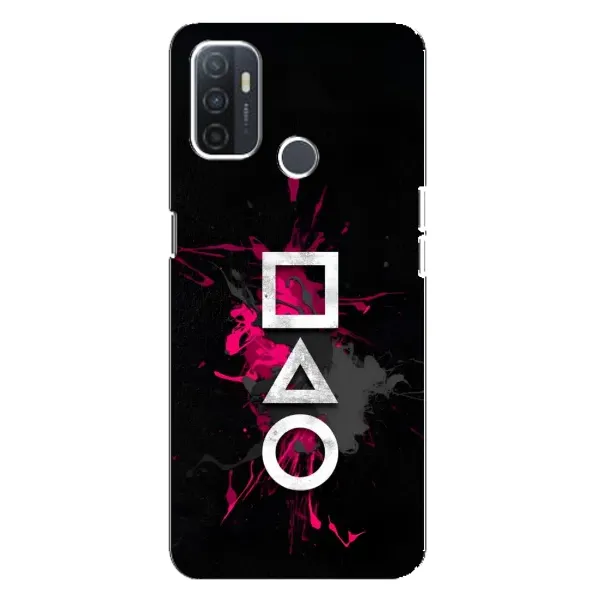 Чохол з принтом «Символи Гра кальмара» для OPPO A32