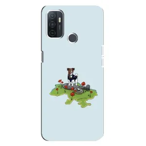 Чохли з картинкою собаки Патрон для Oppo A32 (AlphaPrint) (Сапер Пес)