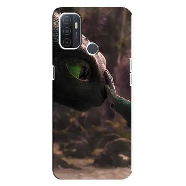 Чехол с принтом «Сцена с драконом» для OPPO A32