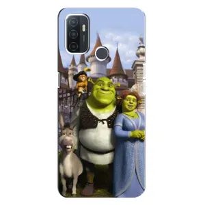 Чохол з мультфільмом Шрек на Oppo A32 (Казкові герої Шрека)
