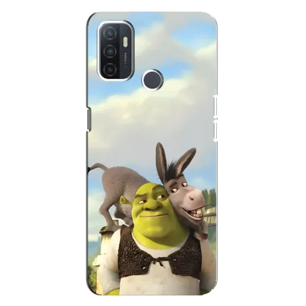 Чохол з принтом «Шрек та Осел» для OPPO A32 Чохол з принтом «Шрек та Осел» для OPPO A32