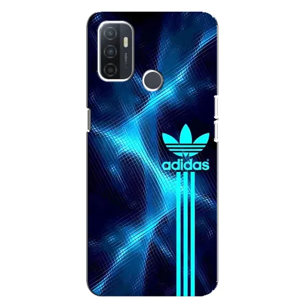 Чехол с принтом «Синий Адидас» для OPPO A32