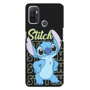 Чохол з принтом Стіч на OPPO A32 (Stitch 626)